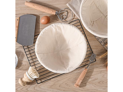 3Pcs Bread Banneton Proofing Basket Set 5Pcs 2Pcs 7Pcs 9Inch Round 8.5 Inch