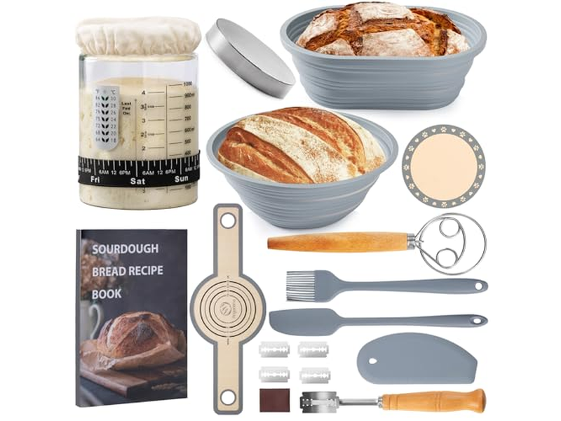 Cestas de Prueba de Pan de Algodón y Lino