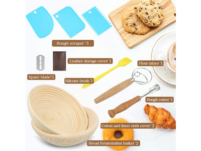 Set de Cesta de Prueba de Pan de Baneton