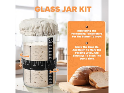 Cesta de Prueba de Pan Grande Ovalada 25Cm 10 Pulgadas Redonda Premium de Fermentación