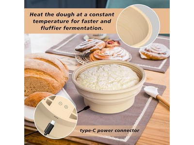 Cesta de Prueba de Banneton con Tela Vietnamita de Sauce Ratanera para Panes