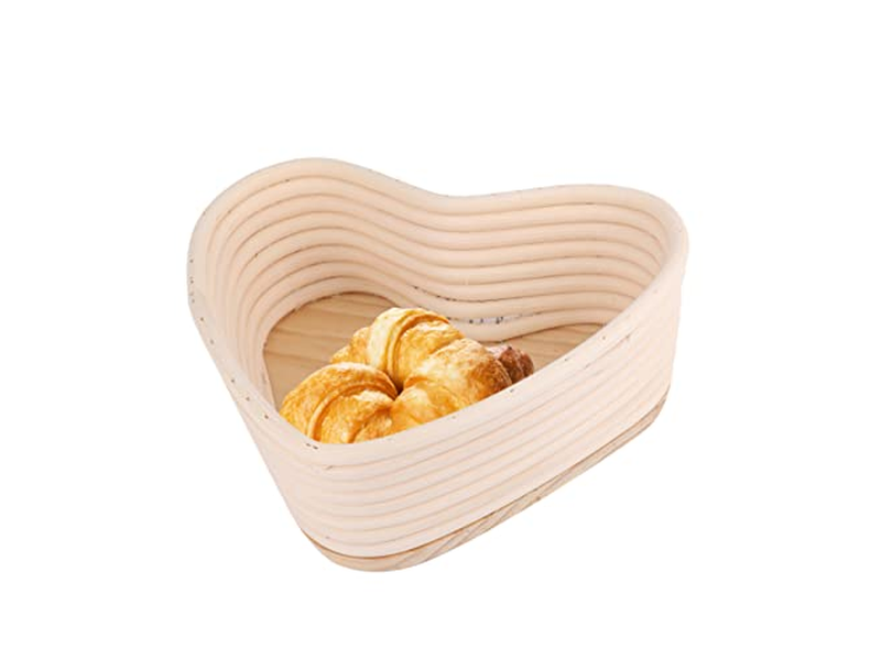 Set de Cesta de Prueba de Banneton Redonda Ovalada de Ratán Natural Vietnamita