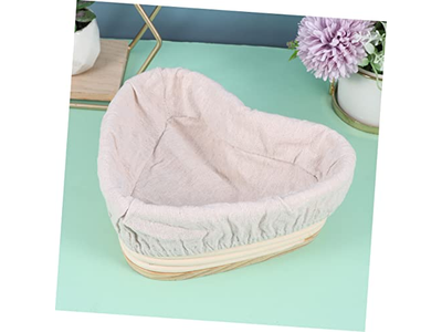 Set de Cesta de Prueba de Banneton Redonda Ovalada de Ratán Natural Vietnamita