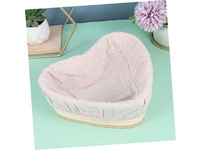 Set de Cesta de Prueba de Banneton Redonda Ovalada de Ratán Natural Vietnamita