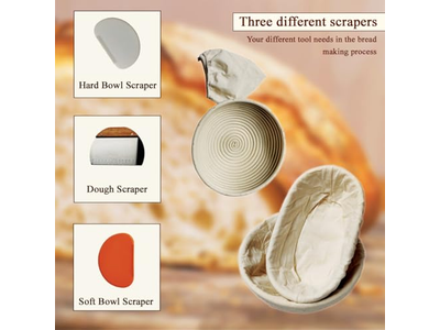 Cesta de Pan Benetton Prrofing Reutilizable con Tapa Miniatura de Prueba