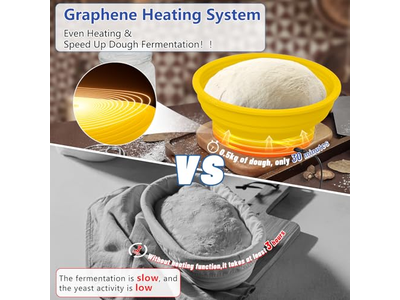 Cuenco de Masa de Pan Triangular Accesorios de Banneton Cesta de Fermentación