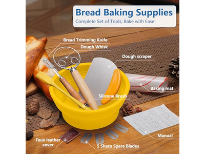Cuenco de Masa de Pan Triangular Accesorios de Banneton Cesta de Fermentación