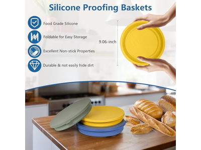 Cuenco de Masa de Pan Triangular Accesorios de Banneton Cesta de Fermentación