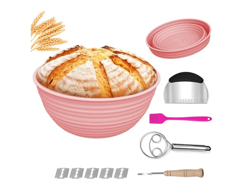 Cesta de Prueba de Pan Reutilizable para Masa Madre Comprar Forro de Tela