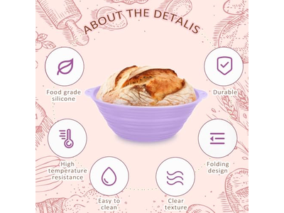 Raspador de Masa Forro Espátula de Pan Cestas de Pan Raspadores Herramientas de Baguette