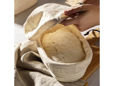 Cestas de Pan Francés con Tapa Kit de Regalo Hecho a Mano Diy Pequeño