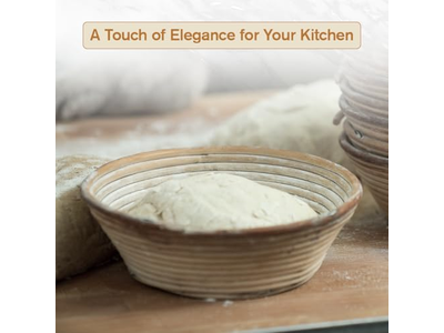 8 9 10 Inch Banneton Proofing Baskets Rattan Round And Oval