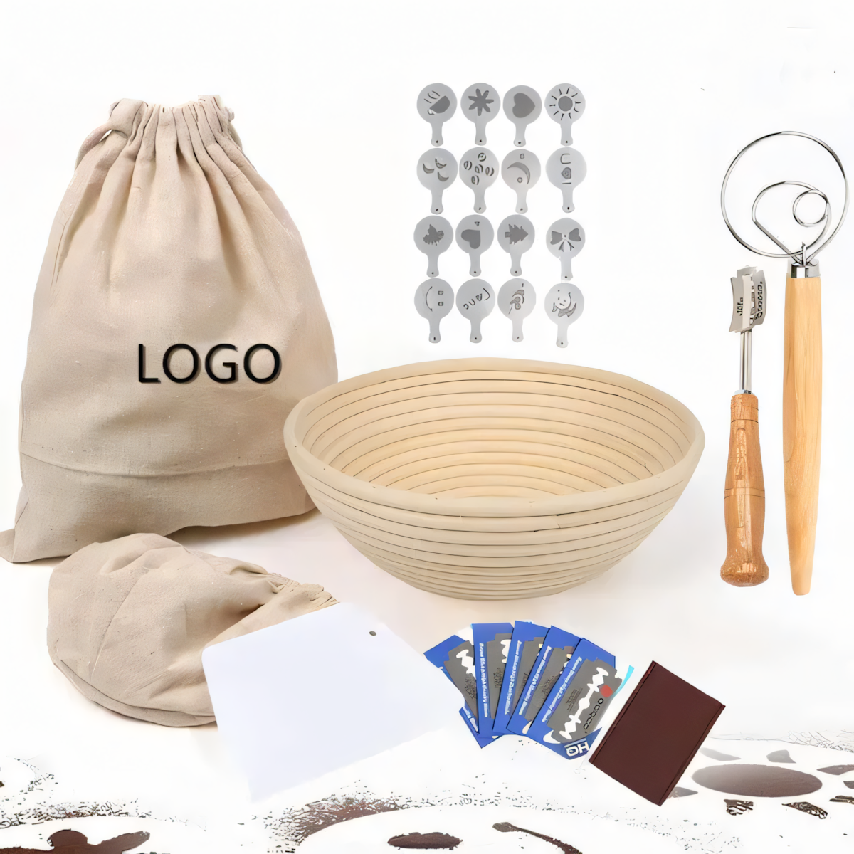 cesta de fermentación con bolsa