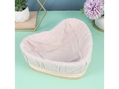 Cestas de Prueba de Baguette Kit de Tarro de Masa Madre con Forros de Tela