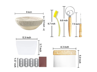 Hornear con Jack Banneton Usando Forro de Masa Madre Sin Bannetons para Hacer Pan