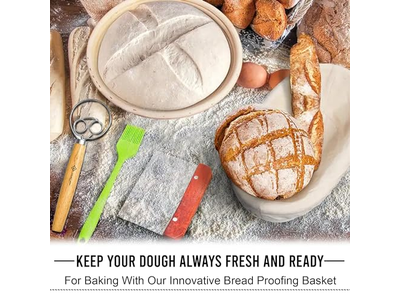 Cesta de Regalo de Ingredientes para Hornear