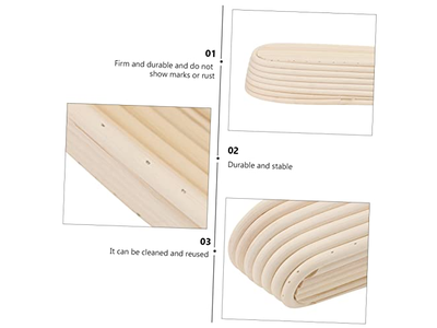 Cesta de Prueba de Pan Eco de Banneton Forro de Pastelería Juego de Herramientas de Horneado