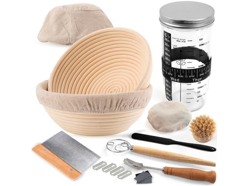 Cesta de Banneton de Sauce de Mimbre de 6 Pulgadas para Prueba