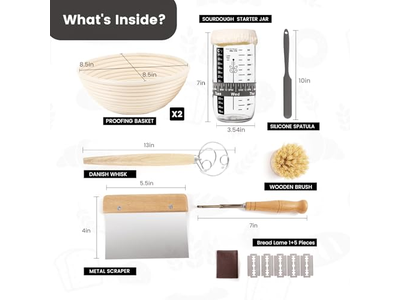 Cesta de Banneton de Sauce de Mimbre de 6 Pulgadas para Prueba