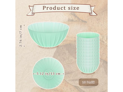 Cestas de Prueba de Pan Bannetons Redondas Kit de Horneado Ovalado de 25Cm