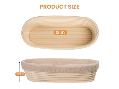 Cestas para Hacer Pan Kit de Horneado Regalo Cesta Mezcla de Scones Mejores Panaderos de Masa Madre