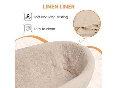 Cestas para Hacer Pan Kit de Horneado Regalo Cesta Mezcla de Scones Mejores Panaderos de Masa Madre