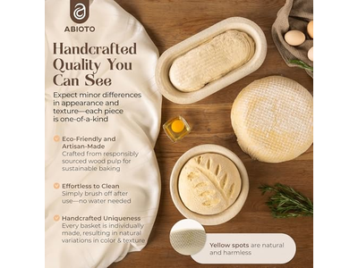 Cesta de Banneton de Pan Personalizada Multi Tamaños Precio Bajo Prueba de Caña para el Hogar