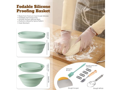 Cesta de Fermentación de Pan Triangular Calentador de Avispas