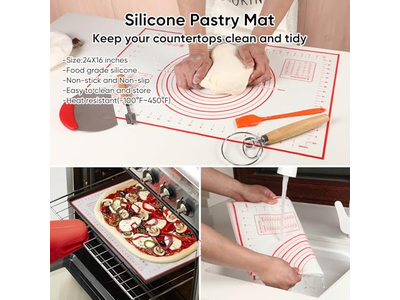 Cesta de Prueba de Pan Redonda y Ovalada Prueba 2 Paquetes 9 Pulgadas Plástico para Hornear