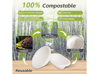 Bandeja de Masa de Pan de Masa Madre Cesta de Prueba de Ratán 9 Pulgadas