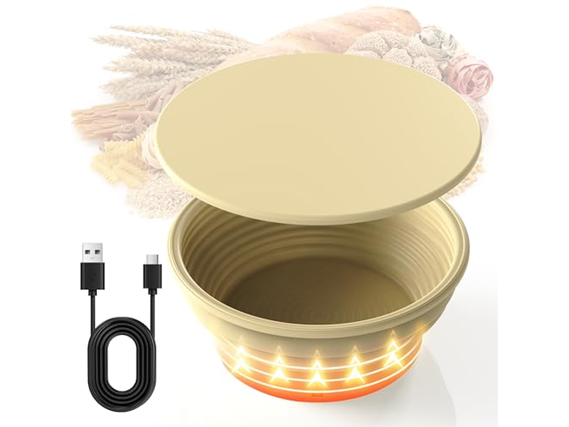 Cesta de Pan de Palitos Fermentada Cesta de Prueba de Pan Baneton Artesanal Lavable