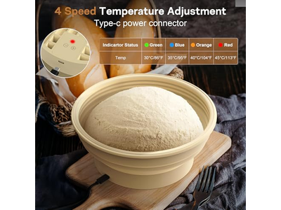 Cesta de Pan de Palitos Fermentada Cesta de Prueba de Pan Baneton Artesanal Lavable