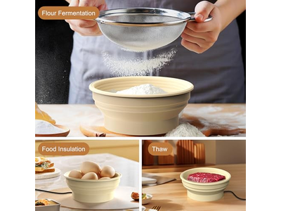 Cesta de Pan de Palitos Fermentada Cesta de Prueba de Pan Baneton Artesanal Lavable