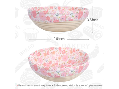 Cesta de Prueba de Pan de Forma de Corazón Brotform Banneton para Hacer Pan