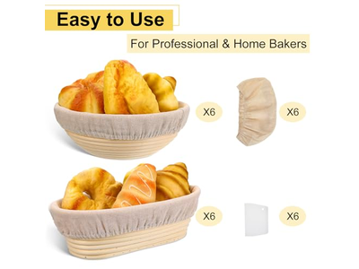 Forros de Tela para Cestas Cesta Redonda para Servir Pan Manualidades con Juego Miniatura