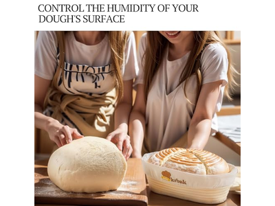 Tazón de Pan de Ratán Indonesio para Hornear Sourdough