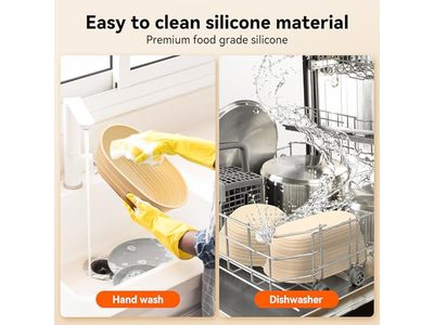 Bannetons de Pulpa de Madera Ovalados con Forros de Ratán de 9 Pulgadas